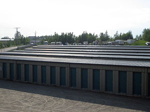 view of number of units palmer storage
